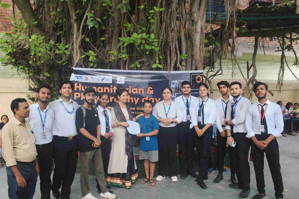 IIBM and CED Celebrate World Photography & Humanitarian Day at Kilkari Bihar Bal Bhawan